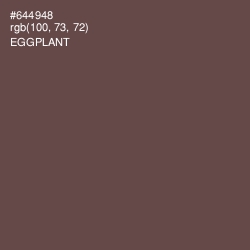 #644948 - Eggplant Color Image