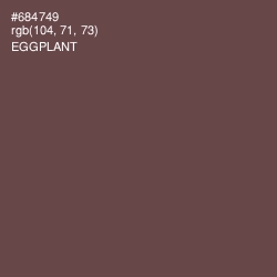 #684749 - Eggplant Color Image
