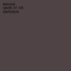 #504345 - Emperor Color Image