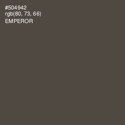 #504942 - Emperor Color Image