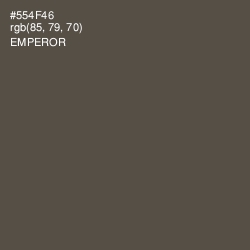 #554F46 - Emperor Color Image