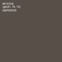 #574F48 - Emperor Color Image