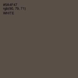 #5A4F47 - Emperor Color Image