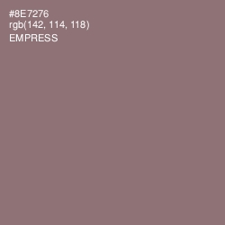 #8E7276 - Empress Color Image