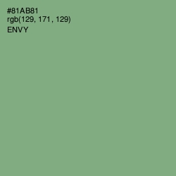 #81AB81 - Envy Color Image