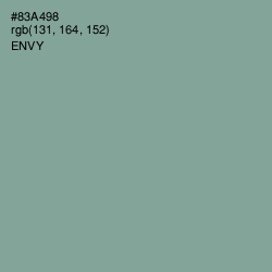 #83A498 - Envy Color Image