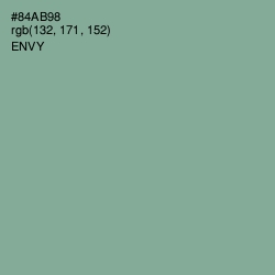 #84AB98 - Envy Color Image