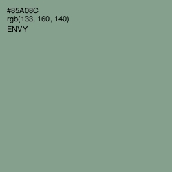 #85A08C - Envy Color Image