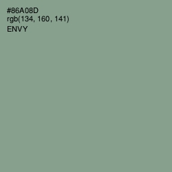 #86A08D - Envy Color Image