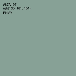 #87A197 - Envy Color Image