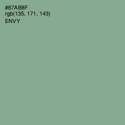 #87AB8F - Envy Color Image