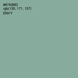 #87AB9D - Envy Color Image