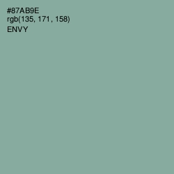 #87AB9E - Envy Color Image