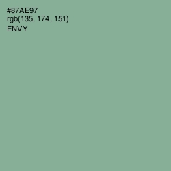 #87AE97 - Envy Color Image