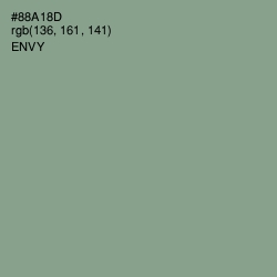 #88A18D - Envy Color Image