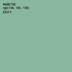 #88B79E - Envy Color Image