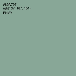 #89A797 - Envy Color Image