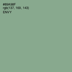#89A98F - Envy Color Image