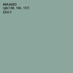 #8AA69D - Envy Color Image