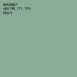 #8AAB97 - Envy Color Image
