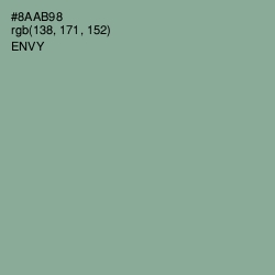 #8AAB98 - Envy Color Image