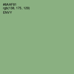 #8AAF81 - Envy Color Image