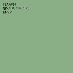 #8AAF87 - Envy Color Image