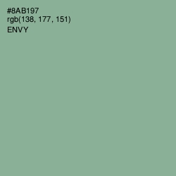#8AB197 - Envy Color Image