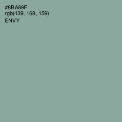 #8BA89F - Envy Color Image