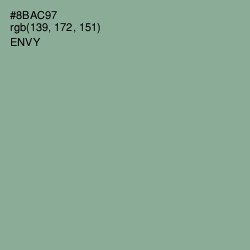 #8BAC97 - Envy Color Image