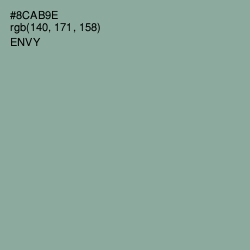 #8CAB9E - Envy Color Image