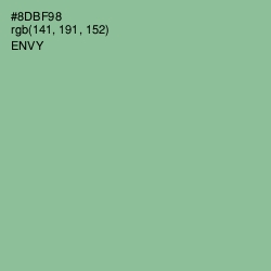 #8DBF98 - Envy Color Image