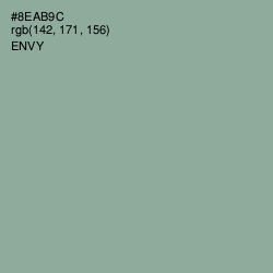 #8EAB9C - Envy Color Image