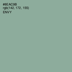 #8EAC9B - Envy Color Image