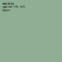 #8EAF93 - Envy Color Image