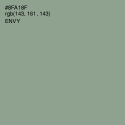 #8FA18F - Envy Color Image