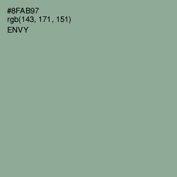 #8FAB97 - Envy Color Image