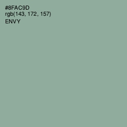 #8FAC9D - Envy Color Image