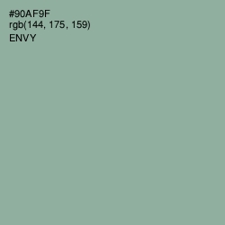 #90AF9F - Envy Color Image