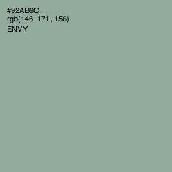 #92AB9C - Envy Color Image