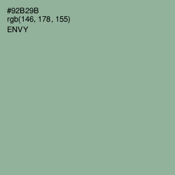 #92B29B - Envy Color Image