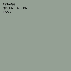 #93A093 - Envy Color Image