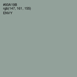 #93A19B - Envy Color Image
