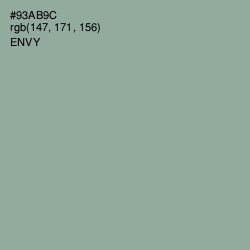 #93AB9C - Envy Color Image