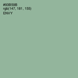 #93B59B - Envy Color Image