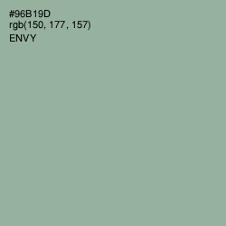 #96B19D - Envy Color Image