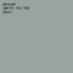 #97A49F - Envy Color Image