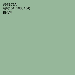 #97B79A - Envy Color Image