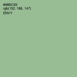 #98BC93 - Envy Color Image