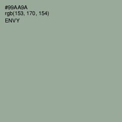 #99AA9A - Envy Color Image